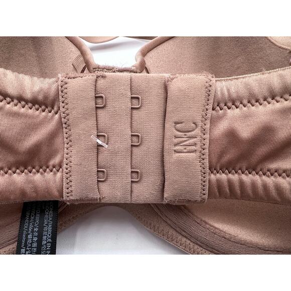 I.N.C. INTERNATIONAL CONCEPTS STRAPLESS CONVERTIBLE BRA TAN SIZE 34D NEW - Picture 7 of 10